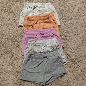 Colorful Kids Shorts Set